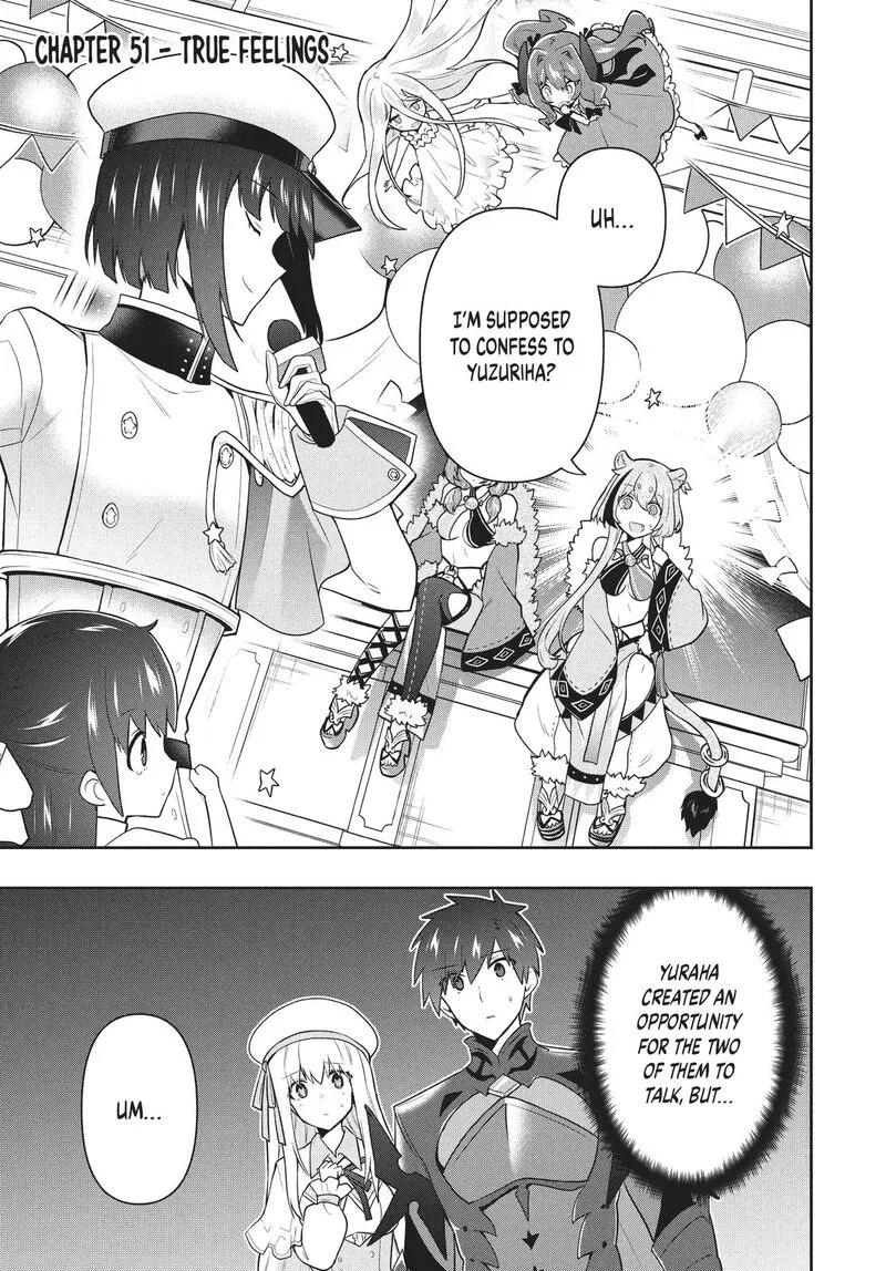 Roku-hime wa Kami Goei ni Koi wo Suru: Saikyou no Shugo Kishi, Tenseishite Mahou Gakuen ni Iku Chapter 51 page 1