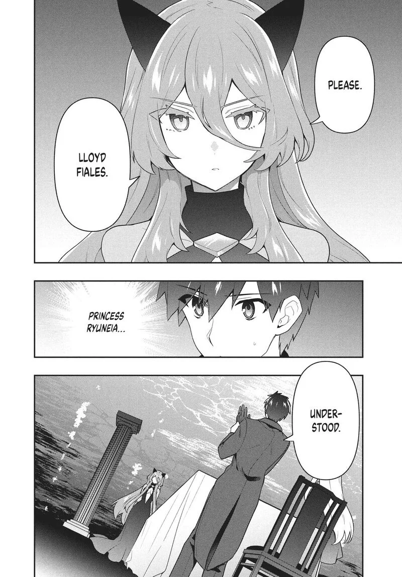 Roku-hime wa Kami Goei ni Koi wo Suru: Saikyou no Shugo Kishi, Tenseishite Mahou Gakuen ni Iku Chapter 52 page 18