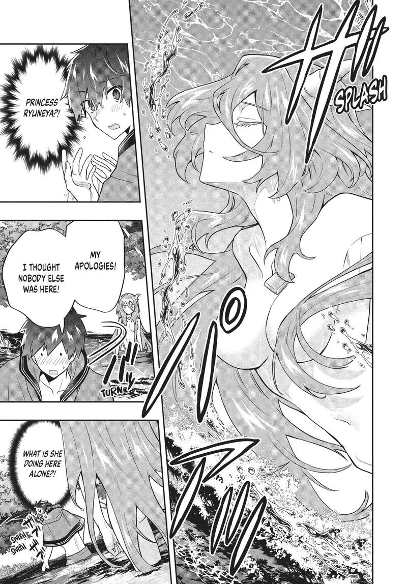 Roku-hime wa Kami Goei ni Koi wo Suru: Saikyou no Shugo Kishi, Tenseishite Mahou Gakuen ni Iku Chapter 52 page 3