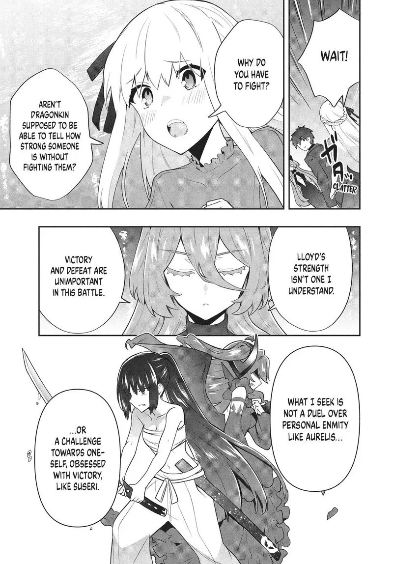 Roku-hime wa Kami Goei ni Koi wo Suru: Saikyou no Shugo Kishi, Tenseishite Mahou Gakuen ni Iku Chapter 52 page 17