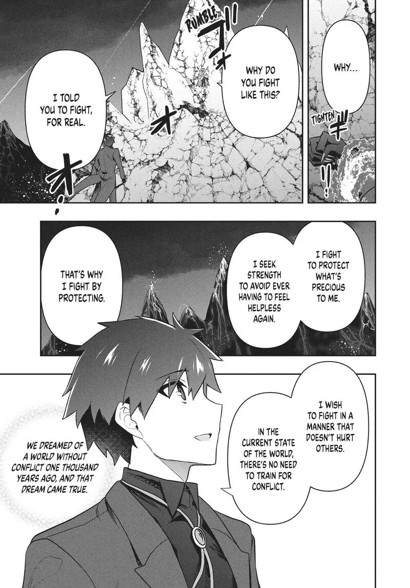Roku-hime wa Kami Goei ni Koi wo Suru: Saikyou no Shugo Kishi, Tenseishite Mahou Gakuen ni Iku Chapter 53 page 11