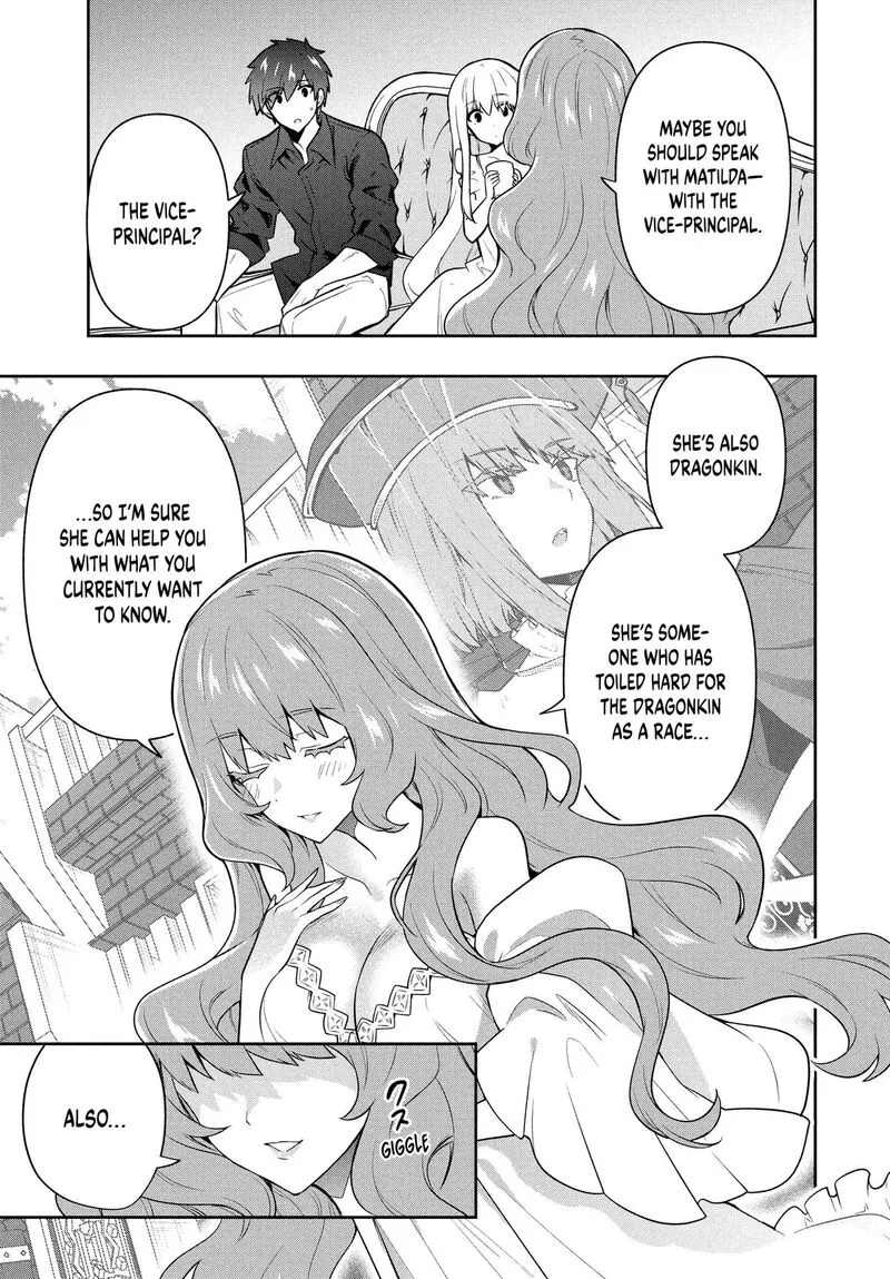 Roku-hime wa Kami Goei ni Koi wo Suru: Saikyou no Shugo Kishi, Tenseishite Mahou Gakuen ni Iku Chapter 54 page 13
