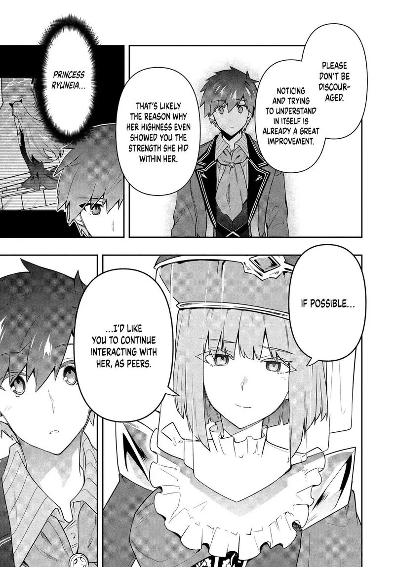Roku-hime wa Kami Goei ni Koi wo Suru: Saikyou no Shugo Kishi, Tenseishite Mahou Gakuen ni Iku Chapter 54 page 21