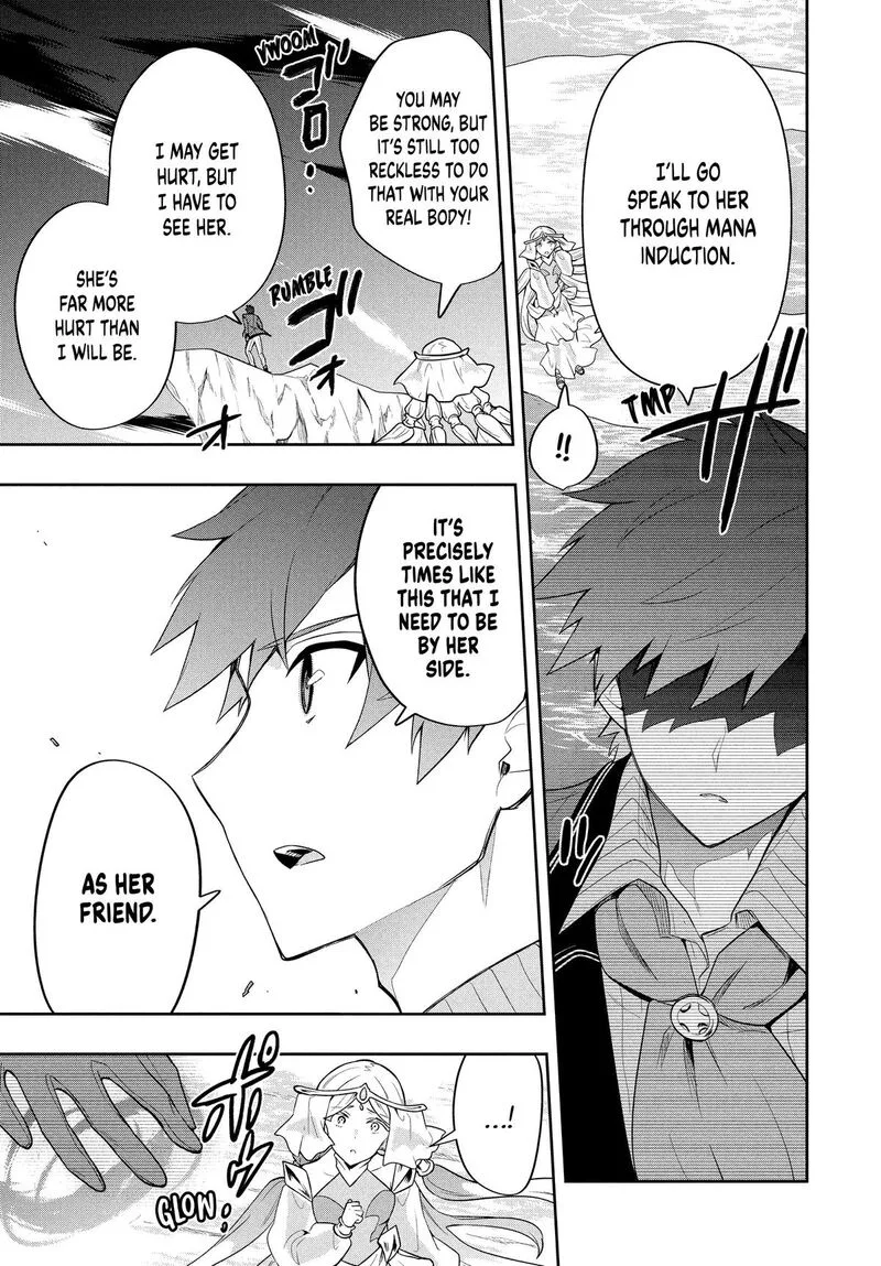 Roku-hime wa Kami Goei ni Koi wo Suru: Saikyou no Shugo Kishi, Tenseishite Mahou Gakuen ni Iku Chapter 55 page 3
