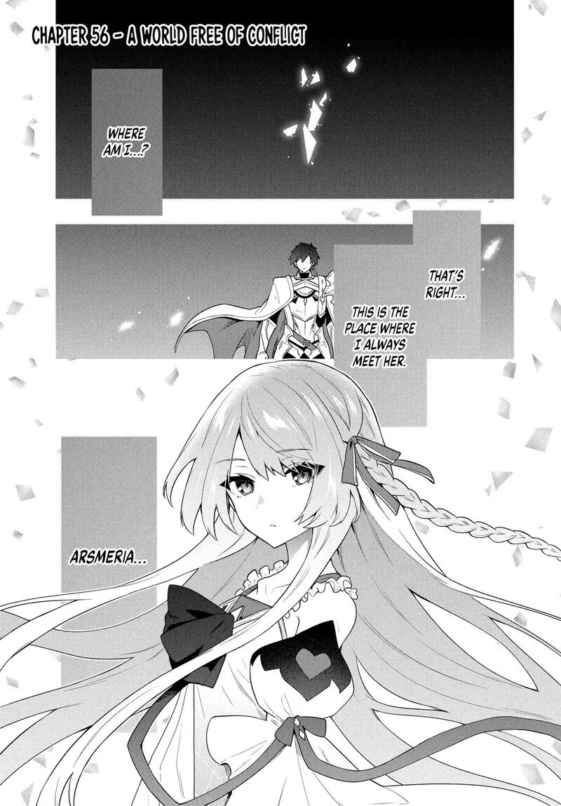 Roku-hime wa Kami Goei ni Koi wo Suru: Saikyou no Shugo Kishi, Tenseishite Mahou Gakuen ni Iku Chapter 56 page 1