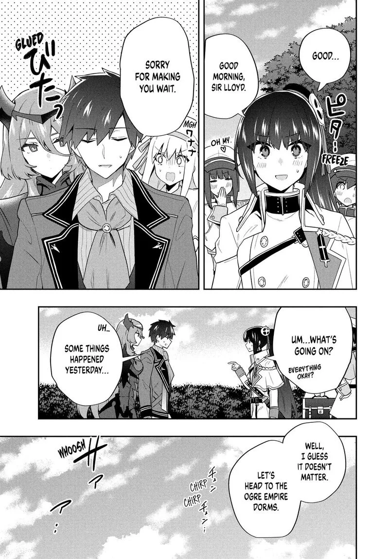 Roku-hime wa Kami Goei ni Koi wo Suru: Saikyou no Shugo Kishi, Tenseishite Mahou Gakuen ni Iku Chapter 56 page 7