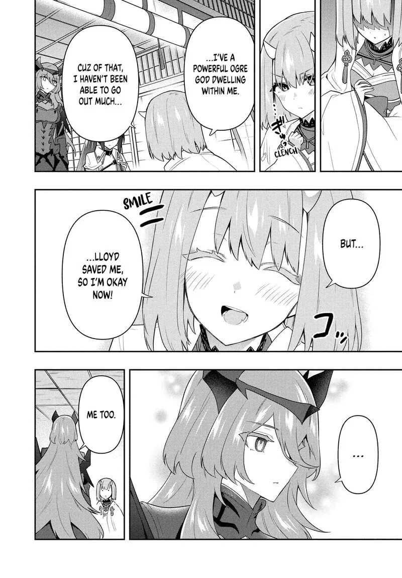 Roku-hime wa Kami Goei ni Koi wo Suru: Saikyou no Shugo Kishi, Tenseishite Mahou Gakuen ni Iku Chapter 56 page 10