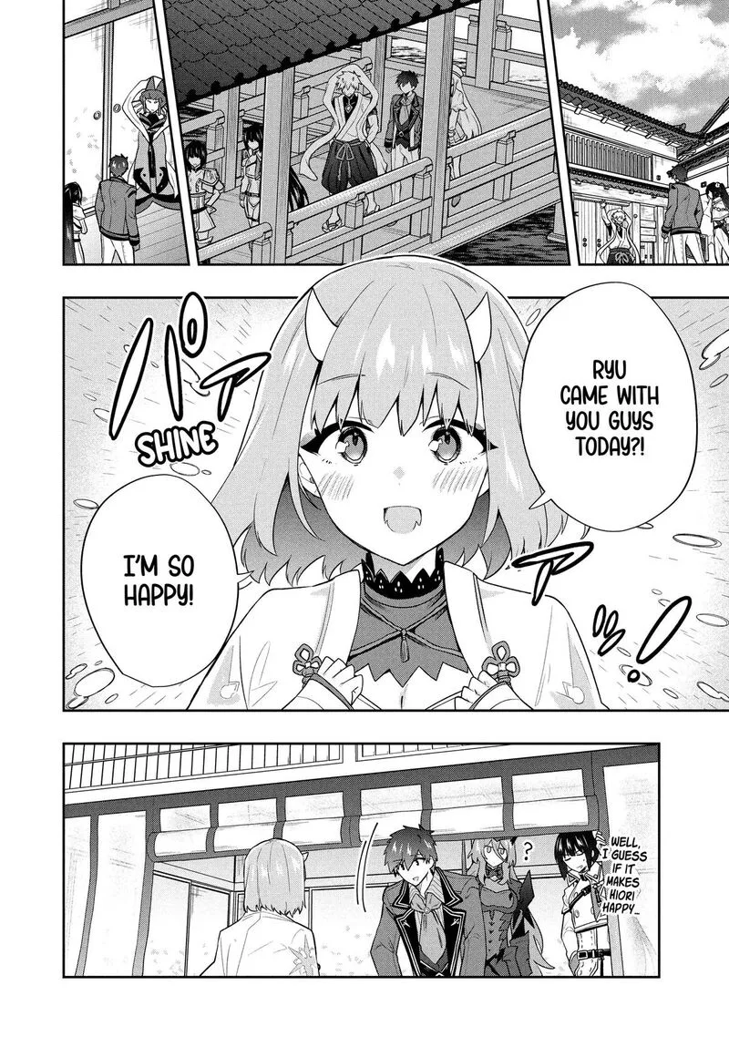 Roku-hime wa Kami Goei ni Koi wo Suru: Saikyou no Shugo Kishi, Tenseishite Mahou Gakuen ni Iku Chapter 56 page 8