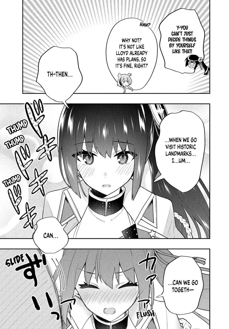 Roku-hime wa Kami Goei ni Koi wo Suru: Saikyou no Shugo Kishi, Tenseishite Mahou Gakuen ni Iku Chapter 57 page 15