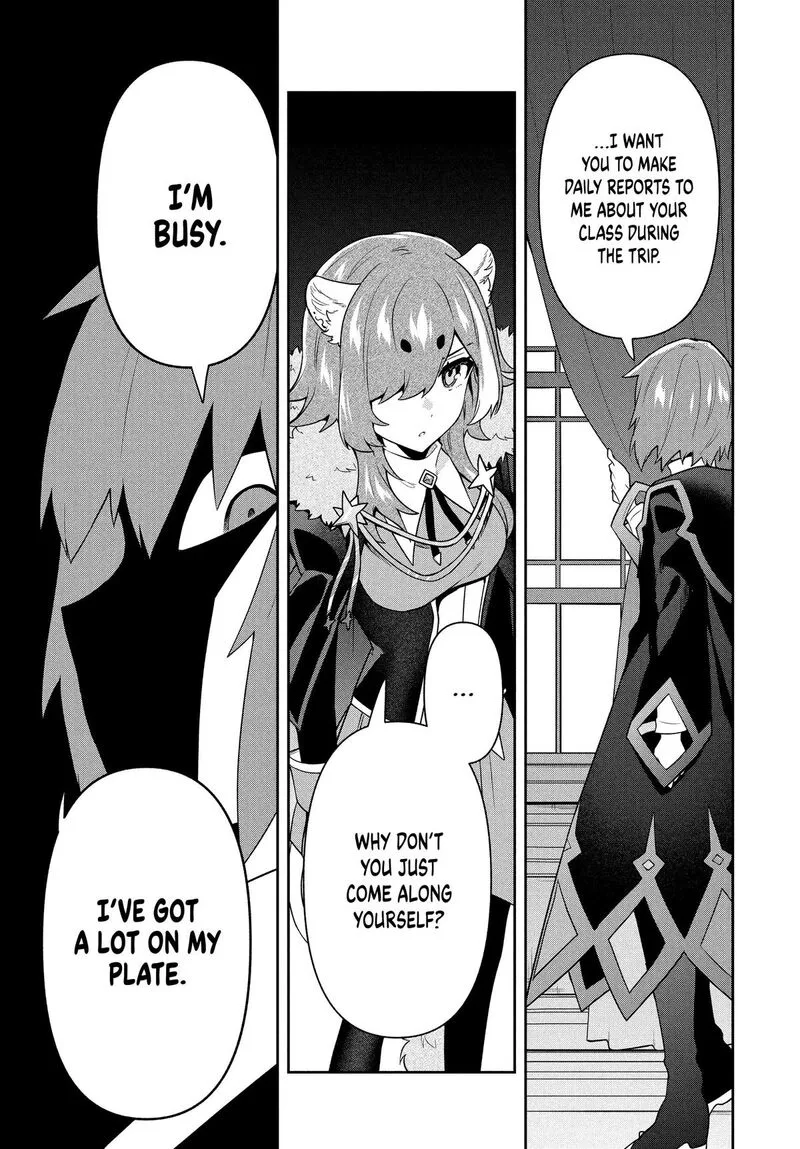 Roku-hime wa Kami Goei ni Koi wo Suru: Saikyou no Shugo Kishi, Tenseishite Mahou Gakuen ni Iku Chapter 57 page 9