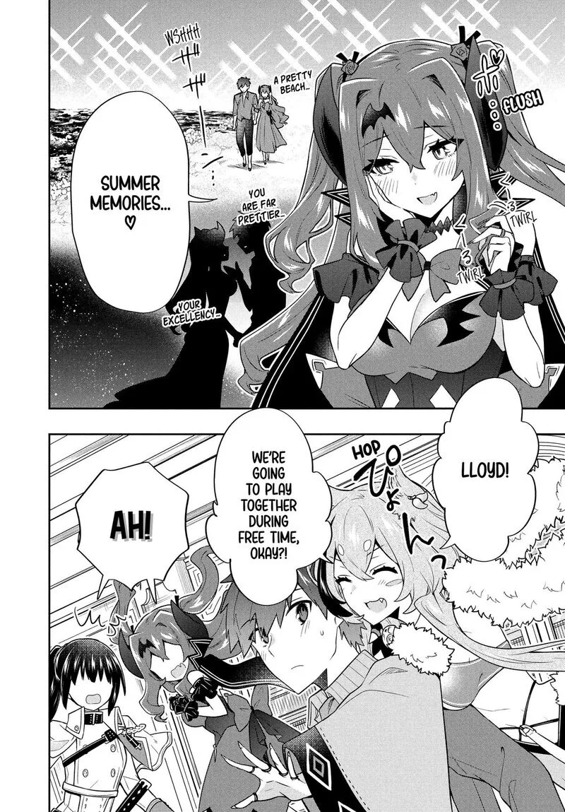 Roku-hime wa Kami Goei ni Koi wo Suru: Saikyou no Shugo Kishi, Tenseishite Mahou Gakuen ni Iku Chapter 57 page 14