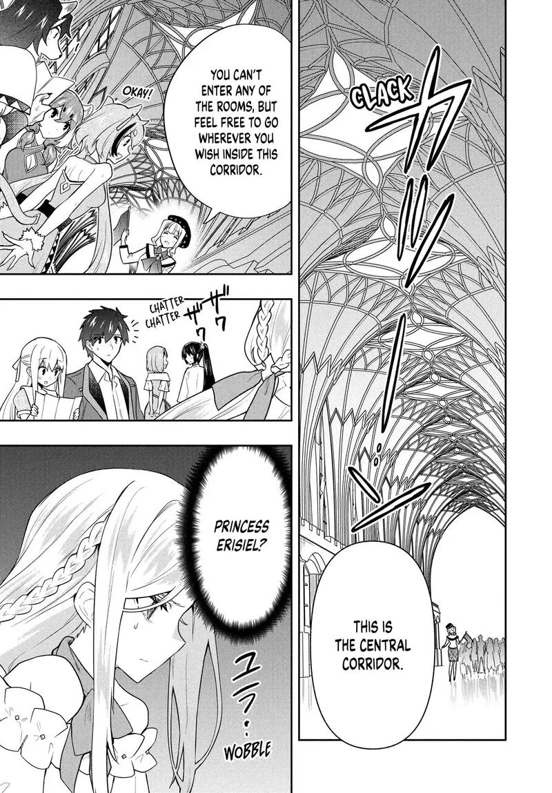 Roku-hime wa Kami Goei ni Koi wo Suru: Saikyou no Shugo Kishi, Tenseishite Mahou Gakuen ni Iku Chapter 58 page 5