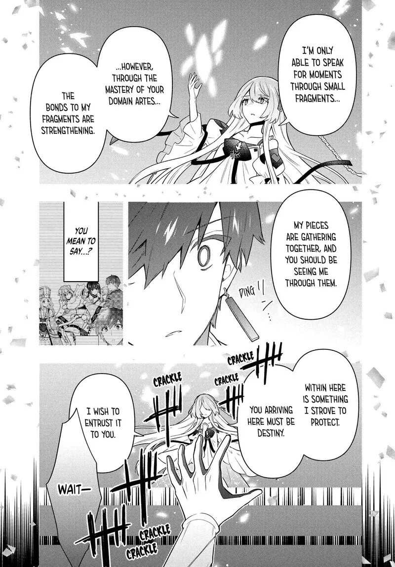 Roku-hime wa Kami Goei ni Koi wo Suru: Saikyou no Shugo Kishi, Tenseishite Mahou Gakuen ni Iku Chapter 59 page 19