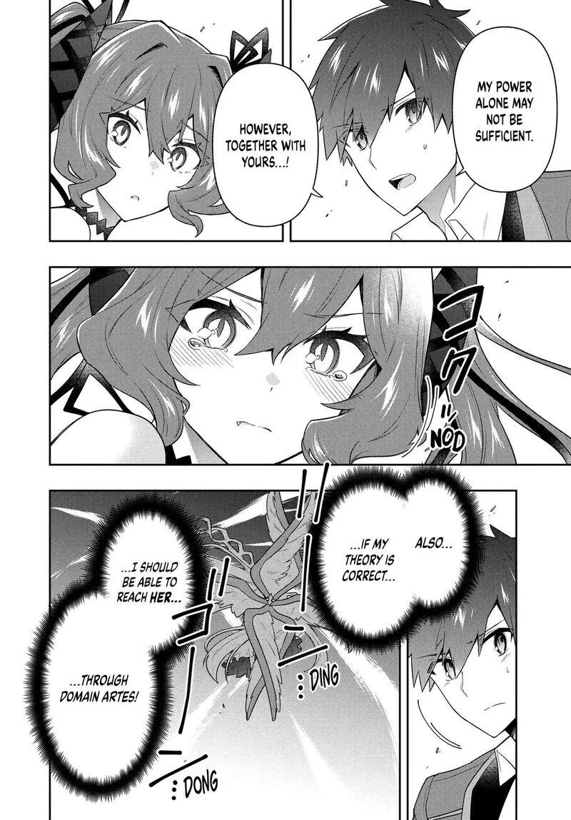 Roku-hime wa Kami Goei ni Koi wo Suru: Saikyou no Shugo Kishi, Tenseishite Mahou Gakuen ni Iku Chapter 59 page 14