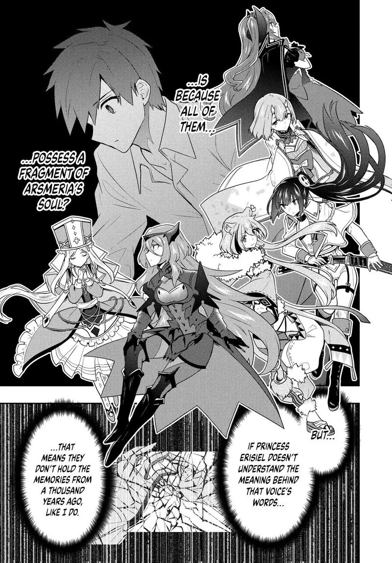 Roku-hime wa Kami Goei ni Koi wo Suru: Saikyou no Shugo Kishi, Tenseishite Mahou Gakuen ni Iku Chapter 60 page 13