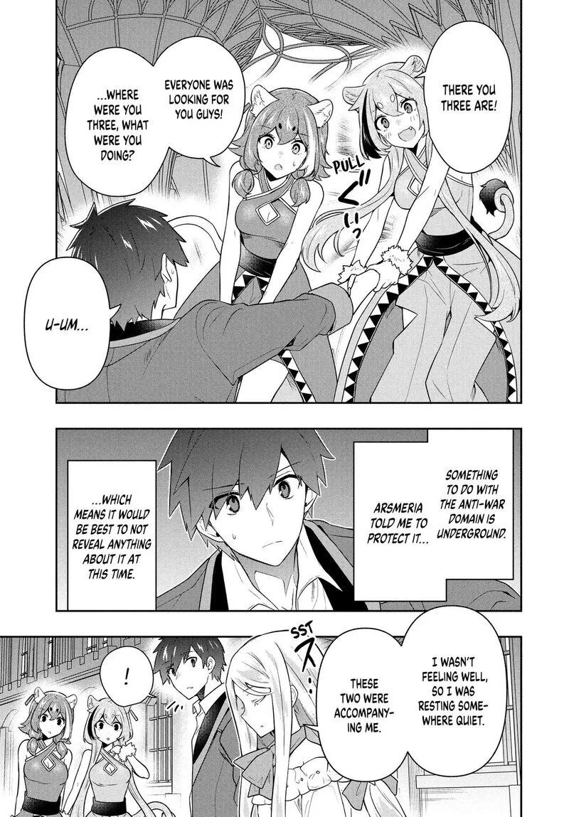 Roku-hime wa Kami Goei ni Koi wo Suru: Saikyou no Shugo Kishi, Tenseishite Mahou Gakuen ni Iku Chapter 61 page 7
