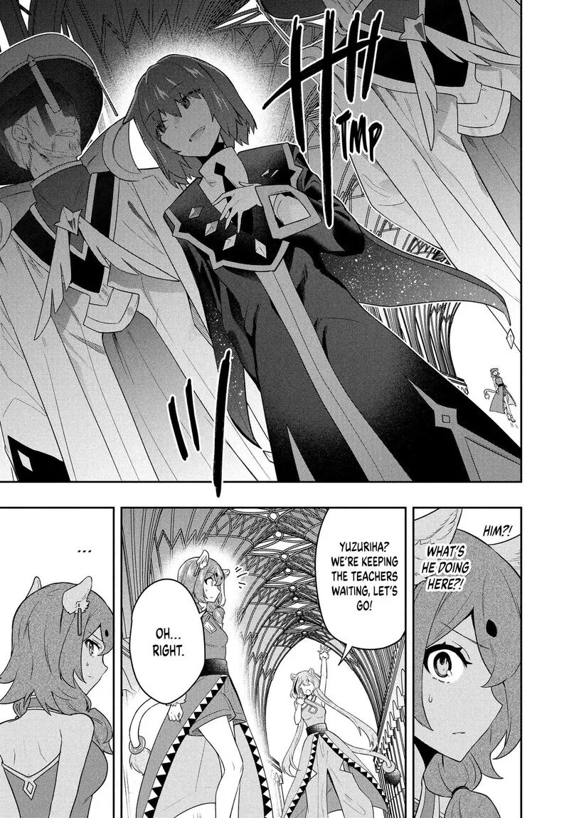 Roku-hime wa Kami Goei ni Koi wo Suru: Saikyou no Shugo Kishi, Tenseishite Mahou Gakuen ni Iku Chapter 61 page 11