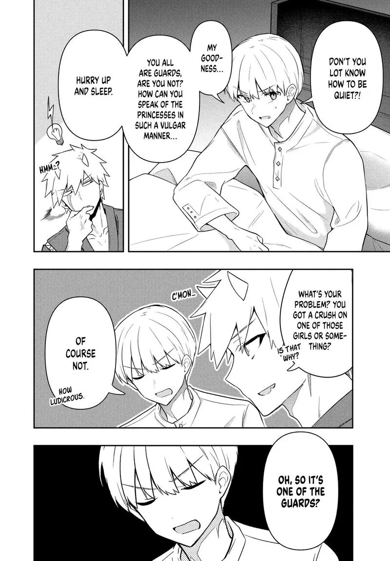 Roku-hime wa Kami Goei ni Koi wo Suru: Saikyou no Shugo Kishi, Tenseishite Mahou Gakuen ni Iku Chapter 61 page 16