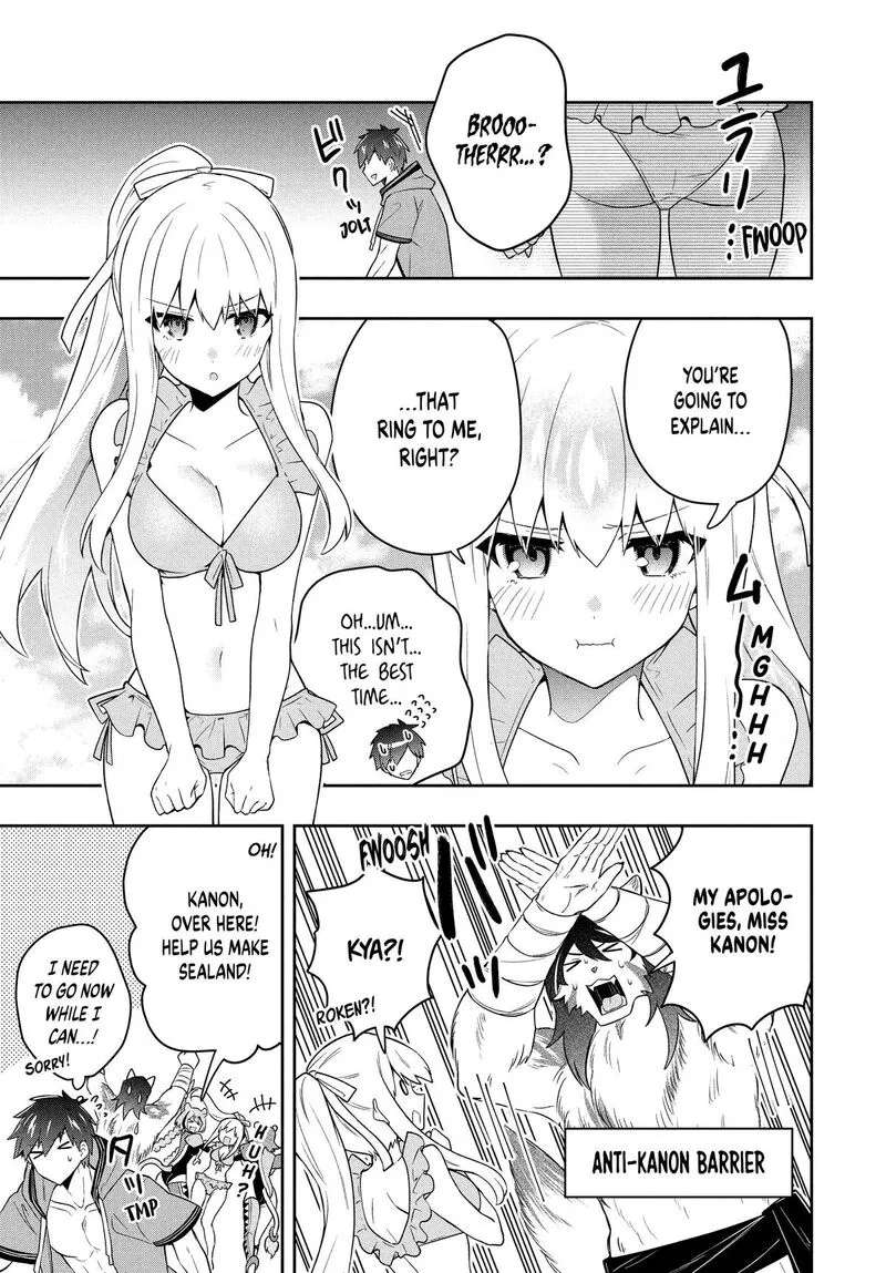Roku-hime wa Kami Goei ni Koi wo Suru: Saikyou no Shugo Kishi, Tenseishite Mahou Gakuen ni Iku Chapter 62 page 5