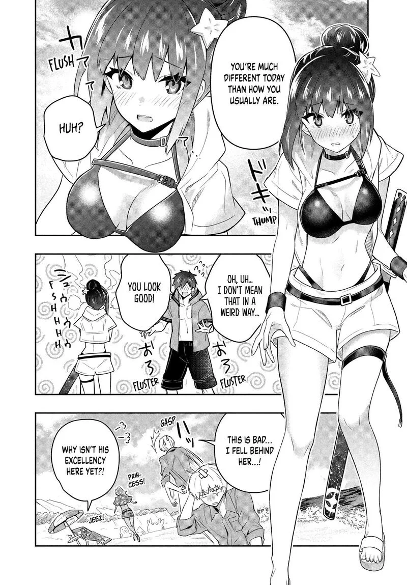 Roku-hime wa Kami Goei ni Koi wo Suru: Saikyou no Shugo Kishi, Tenseishite Mahou Gakuen ni Iku Chapter 62 page 10
