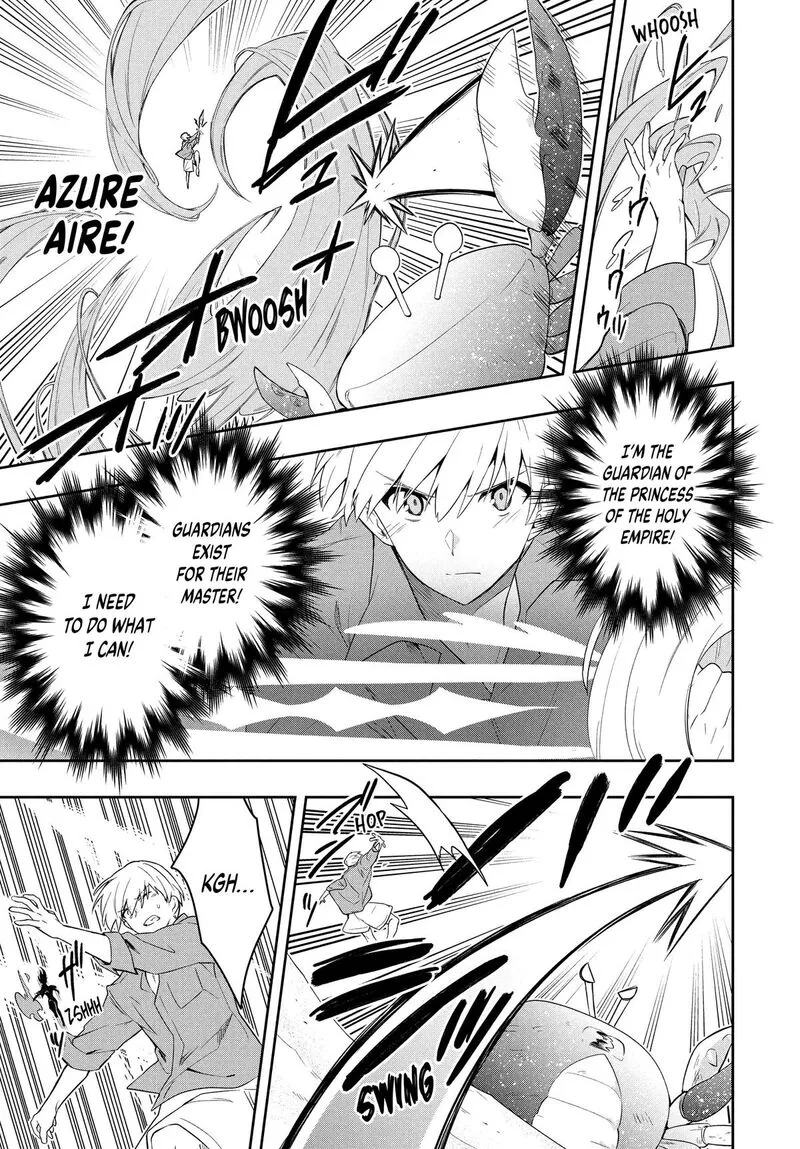 Roku-hime wa Kami Goei ni Koi wo Suru: Saikyou no Shugo Kishi, Tenseishite Mahou Gakuen ni Iku Chapter 62 page 15