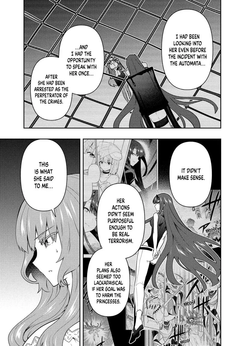 Roku-hime wa Kami Goei ni Koi wo Suru: Saikyou no Shugo Kishi, Tenseishite Mahou Gakuen ni Iku Chapter 64 page 11