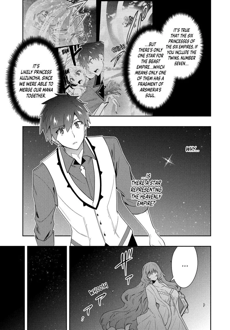 Roku-hime wa Kami Goei ni Koi wo Suru: Saikyou no Shugo Kishi, Tenseishite Mahou Gakuen ni Iku Chapter 65 page 5