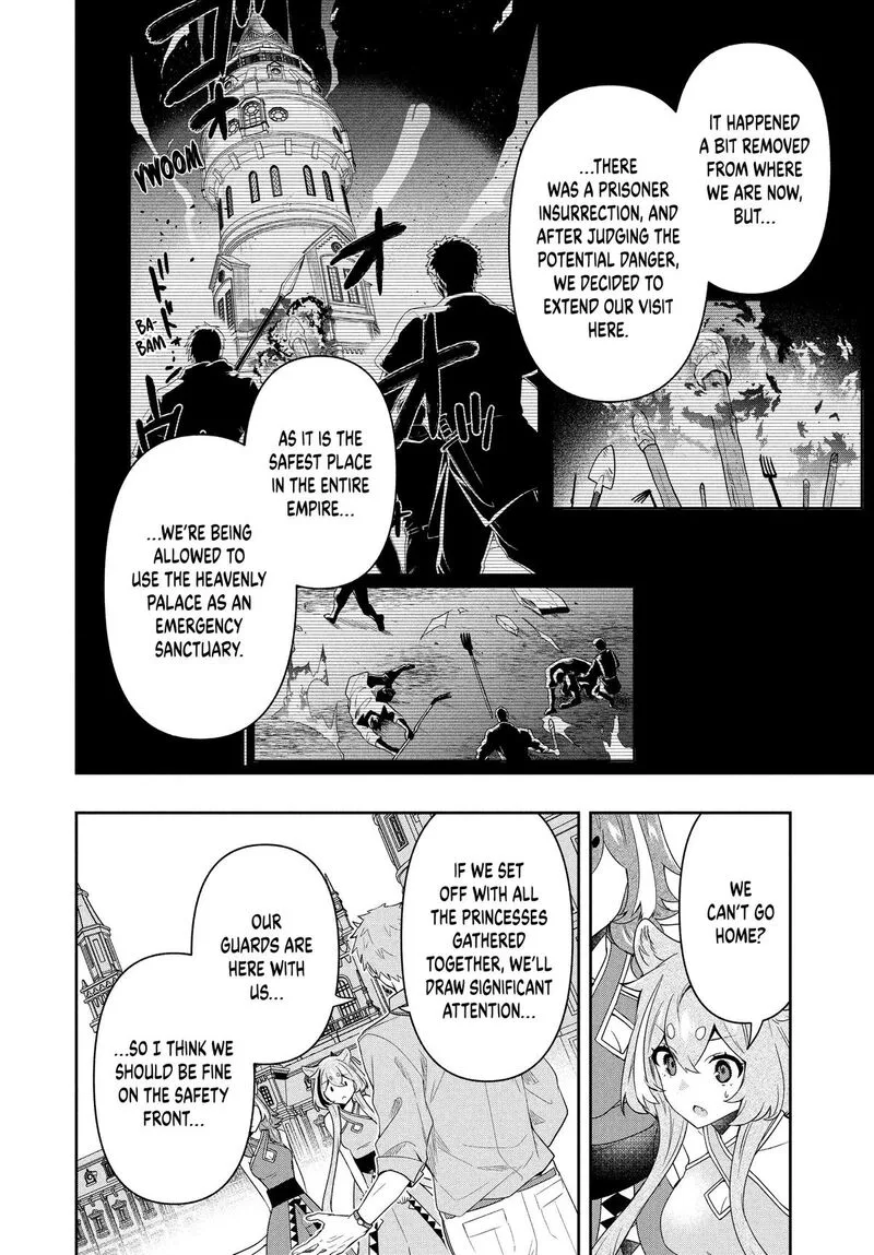 Roku-hime wa Kami Goei ni Koi wo Suru: Saikyou no Shugo Kishi, Tenseishite Mahou Gakuen ni Iku Chapter 67 page 2