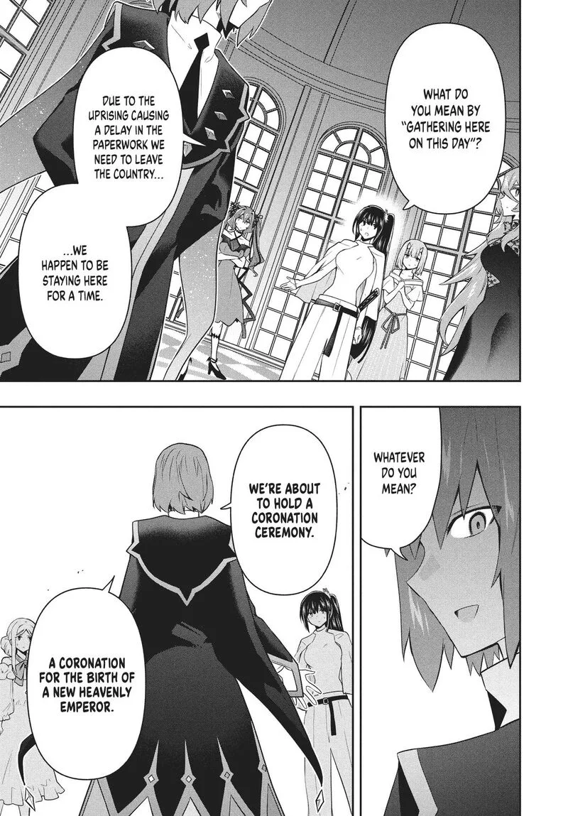 Roku-hime wa Kami Goei ni Koi wo Suru: Saikyou no Shugo Kishi, Tenseishite Mahou Gakuen ni Iku Chapter 69 page 7