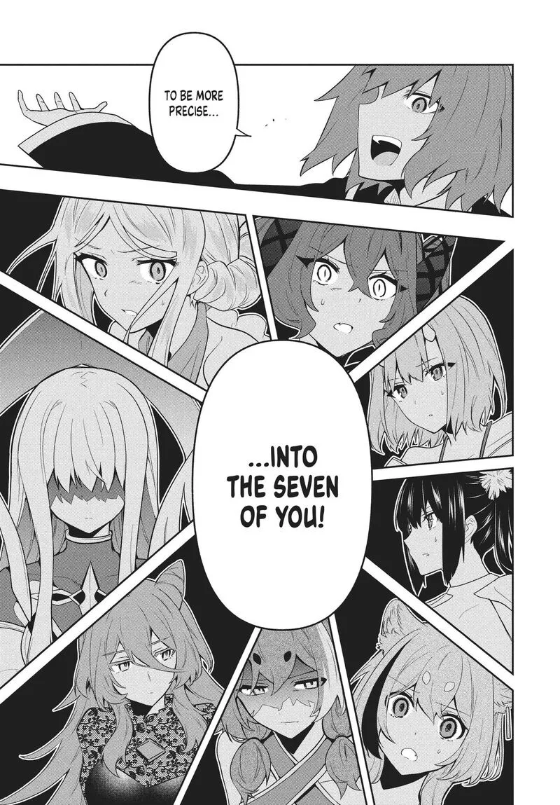Roku-hime wa Kami Goei ni Koi wo Suru: Saikyou no Shugo Kishi, Tenseishite Mahou Gakuen ni Iku Chapter 69 page 9