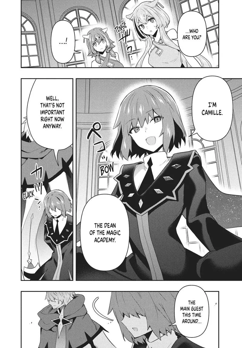 Roku-hime wa Kami Goei ni Koi wo Suru: Saikyou no Shugo Kishi, Tenseishite Mahou Gakuen ni Iku Chapter 69 page 4