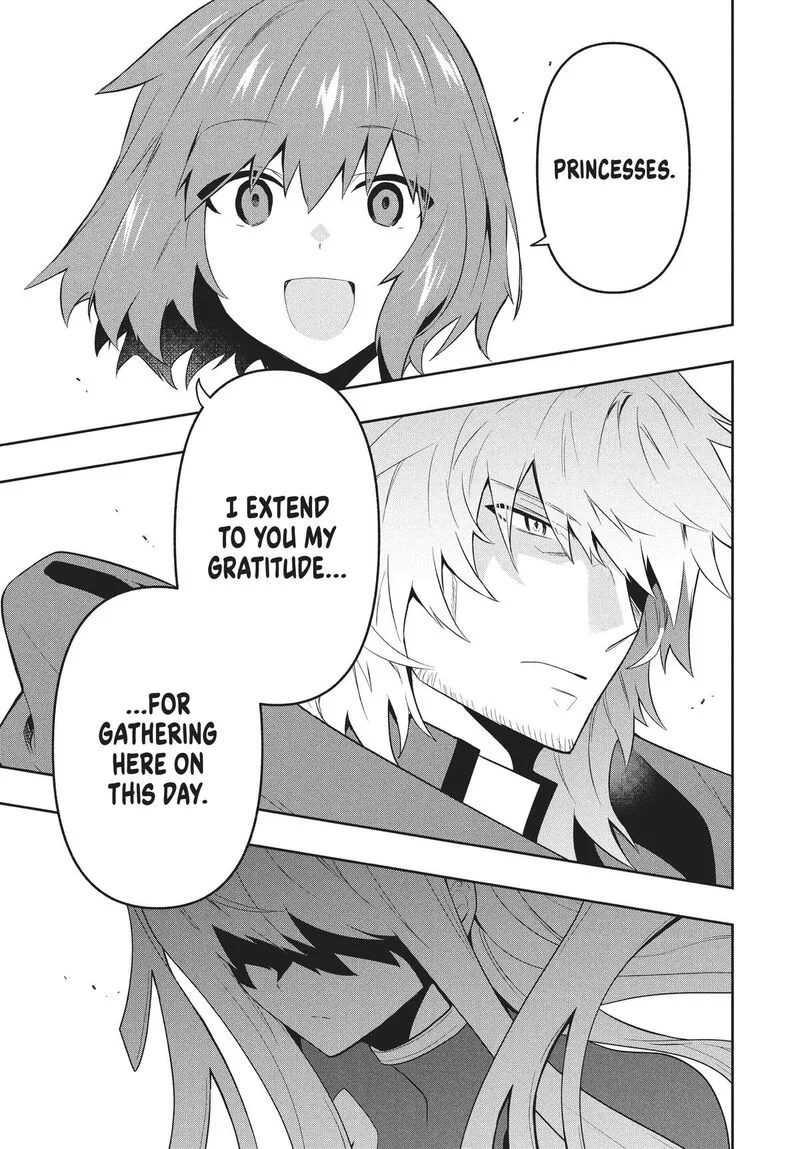 Roku-hime wa Kami Goei ni Koi wo Suru: Saikyou no Shugo Kishi, Tenseishite Mahou Gakuen ni Iku Chapter 69 page 3