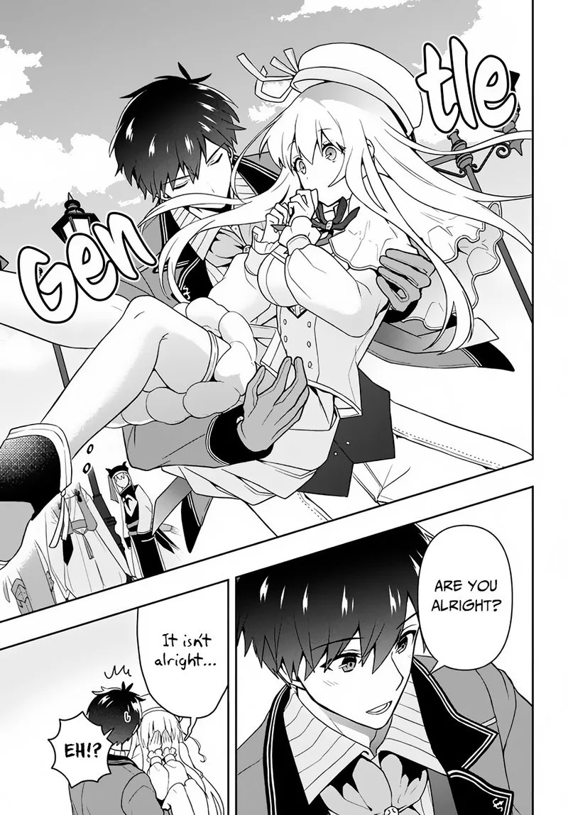 Roku-hime wa Kami Goei ni Koi wo Suru: Saikyou no Shugo Kishi, Tenseishite Mahou Gakuen ni Iku Chapter 7 page 3