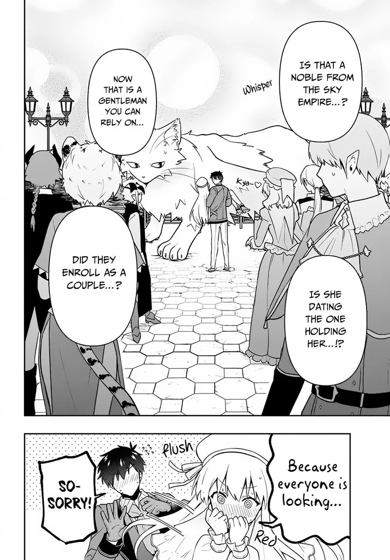 Roku-hime wa Kami Goei ni Koi wo Suru: Saikyou no Shugo Kishi, Tenseishite Mahou Gakuen ni Iku Chapter 7 page 4