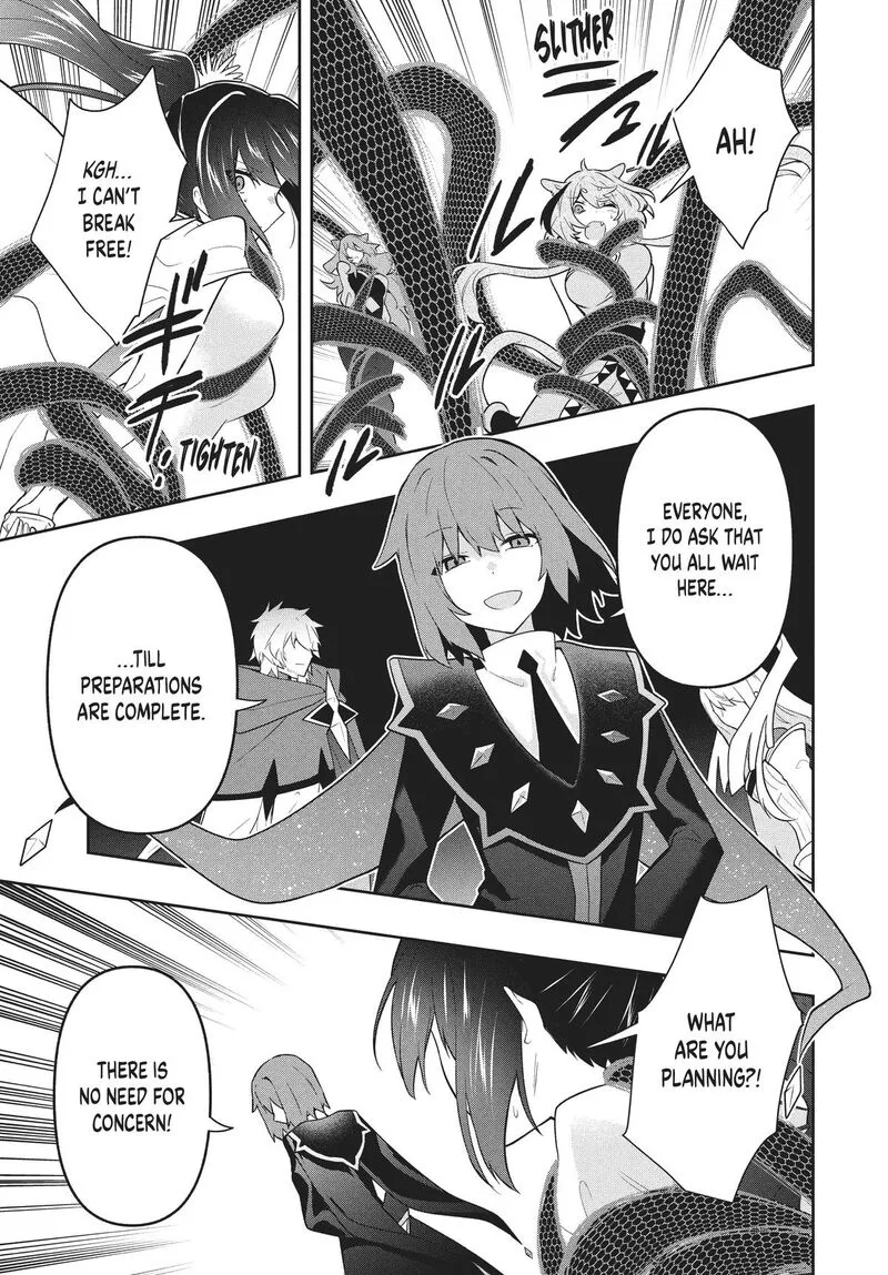 Roku-hime wa Kami Goei ni Koi wo Suru: Saikyou no Shugo Kishi, Tenseishite Mahou Gakuen ni Iku Chapter 70 page 15