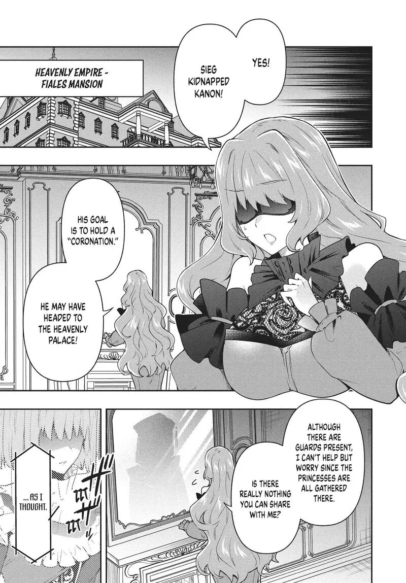 Roku-hime wa Kami Goei ni Koi wo Suru: Saikyou no Shugo Kishi, Tenseishite Mahou Gakuen ni Iku Chapter 70 page 17