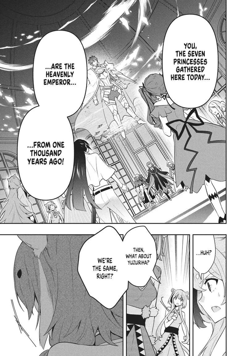 Roku-hime wa Kami Goei ni Koi wo Suru: Saikyou no Shugo Kishi, Tenseishite Mahou Gakuen ni Iku Chapter 70 page 11