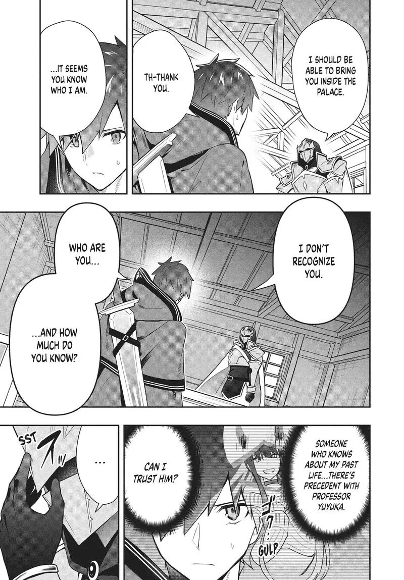 Roku-hime wa Kami Goei ni Koi wo Suru: Saikyou no Shugo Kishi, Tenseishite Mahou Gakuen ni Iku Chapter 71 page 11