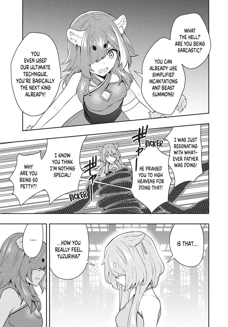 Roku-hime wa Kami Goei ni Koi wo Suru: Saikyou no Shugo Kishi, Tenseishite Mahou Gakuen ni Iku Chapter 76 page 13