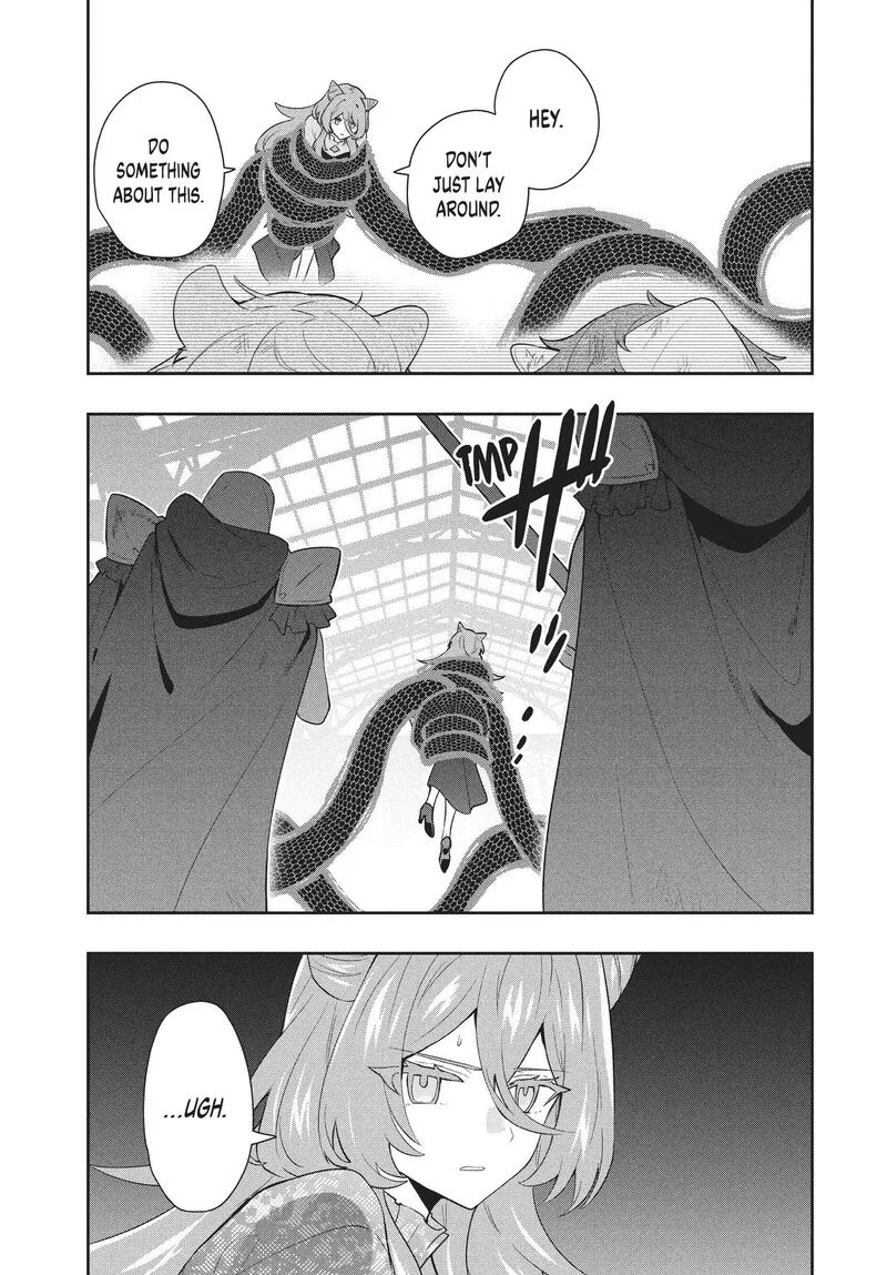Roku-hime wa Kami Goei ni Koi wo Suru: Saikyou no Shugo Kishi, Tenseishite Mahou Gakuen ni Iku Chapter 77 page 5