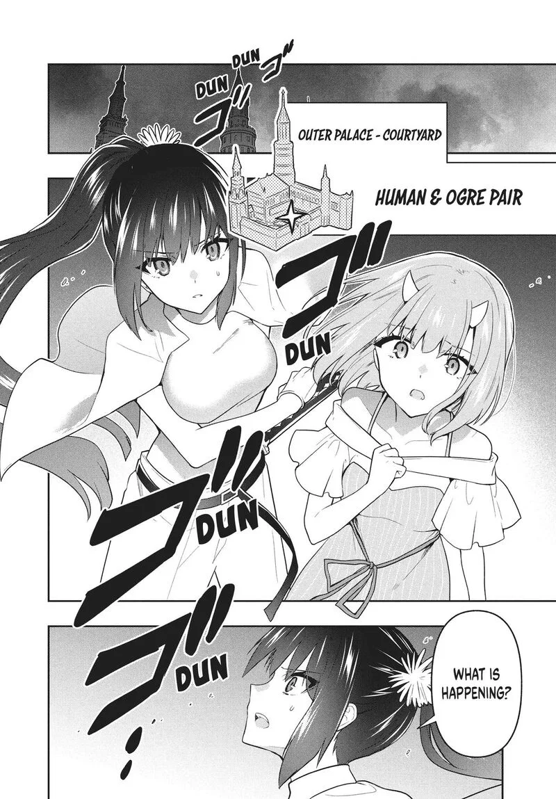 Roku-hime wa Kami Goei ni Koi wo Suru: Saikyou no Shugo Kishi, Tenseishite Mahou Gakuen ni Iku Chapter 77 page 14