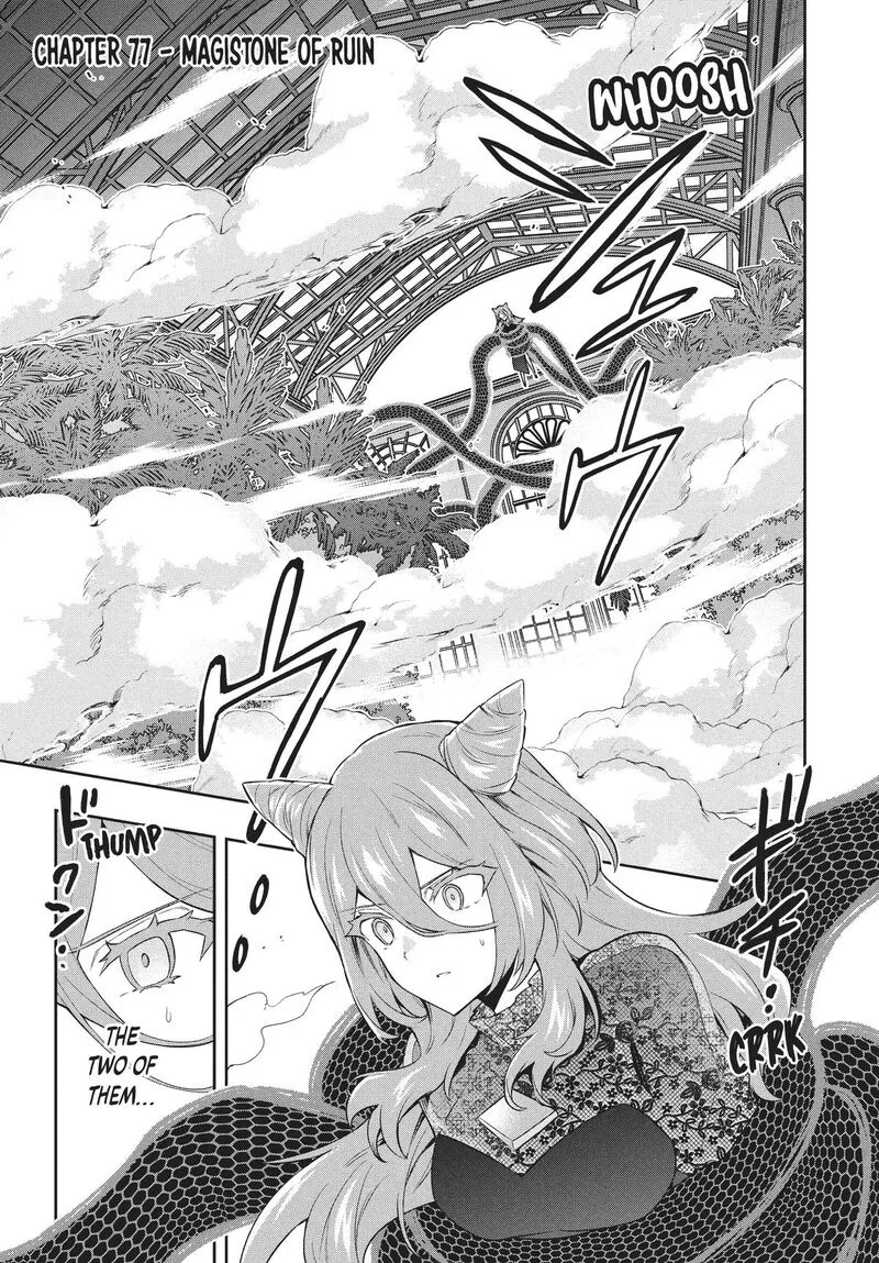 Roku-hime wa Kami Goei ni Koi wo Suru: Saikyou no Shugo Kishi, Tenseishite Mahou Gakuen ni Iku Chapter 77 page 1