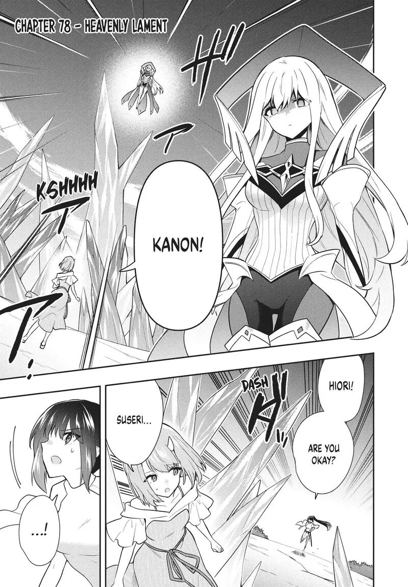 Roku-hime wa Kami Goei ni Koi wo Suru: Saikyou no Shugo Kishi, Tenseishite Mahou Gakuen ni Iku Chapter 78 page 1