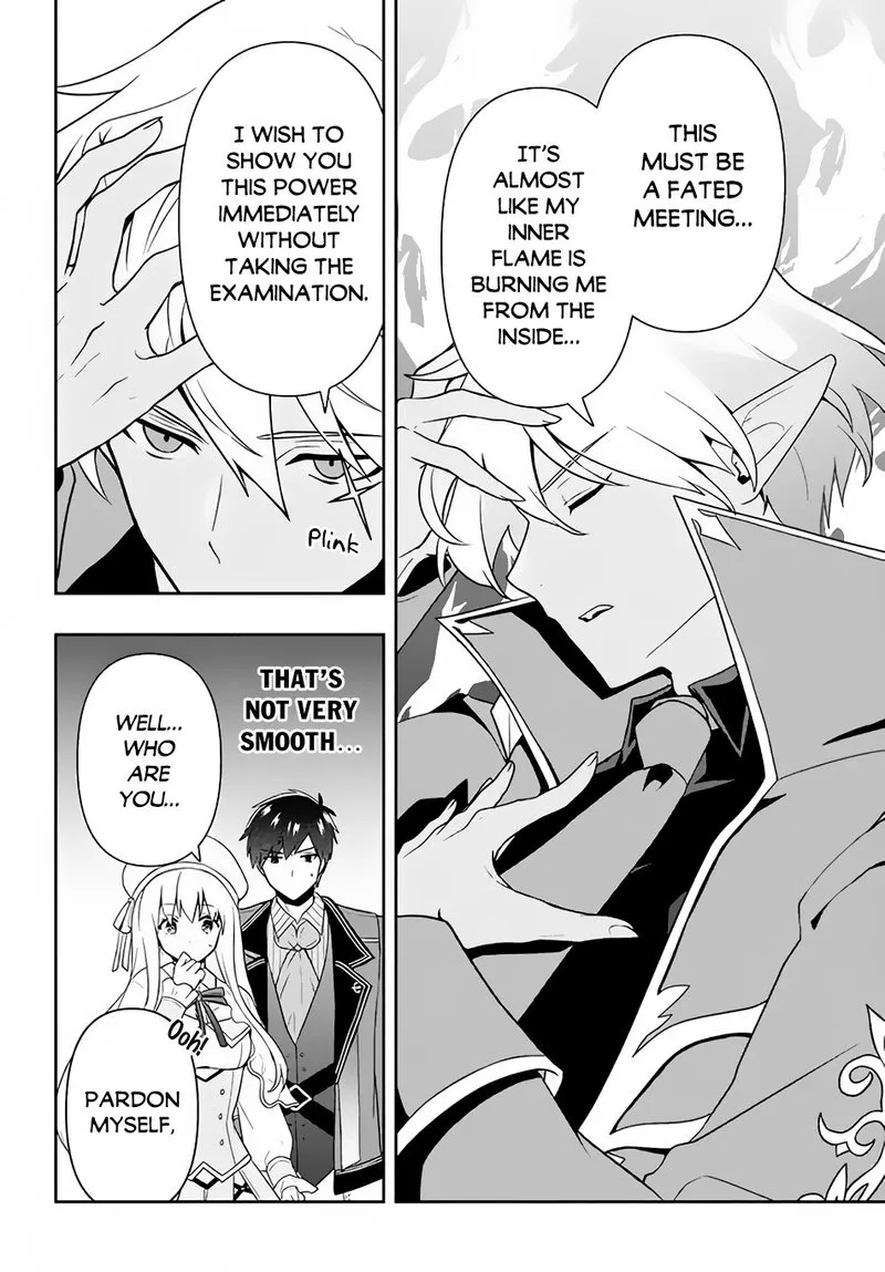 Roku-hime wa Kami Goei ni Koi wo Suru: Saikyou no Shugo Kishi, Tenseishite Mahou Gakuen ni Iku Chapter 8 page 8
