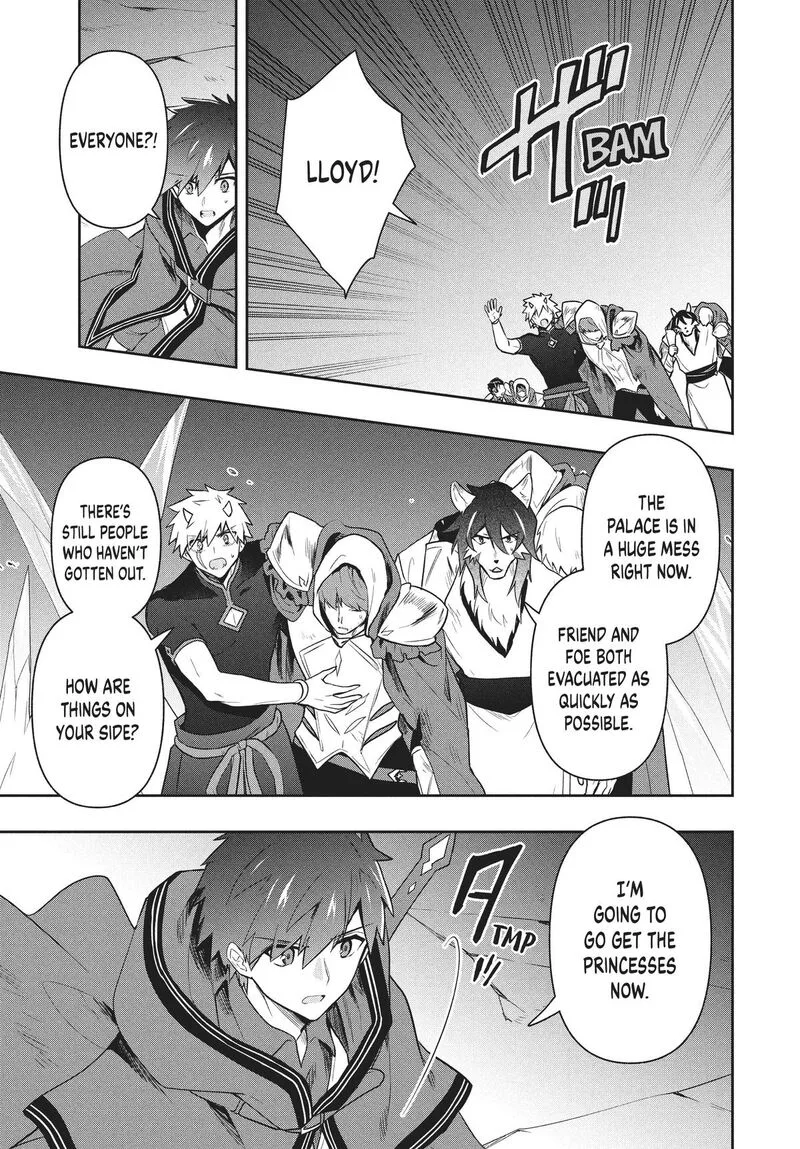 Roku-hime wa Kami Goei ni Koi wo Suru: Saikyou no Shugo Kishi, Tenseishite Mahou Gakuen ni Iku Chapter 81 page 13