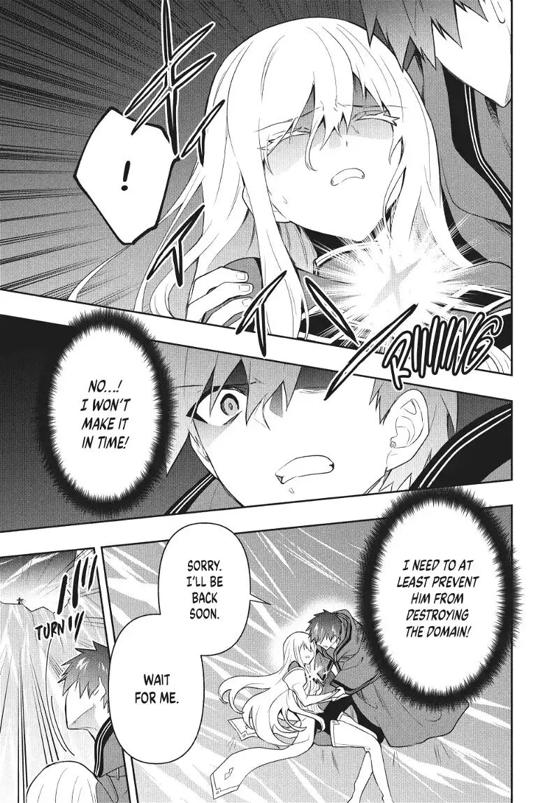 Roku-hime wa Kami Goei ni Koi wo Suru: Saikyou no Shugo Kishi, Tenseishite Mahou Gakuen ni Iku Chapter 84 page 3