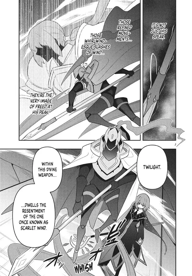 Roku-hime wa Kami Goei ni Koi wo Suru: Saikyou no Shugo Kishi, Tenseishite Mahou Gakuen ni Iku Chapter 86 page 3