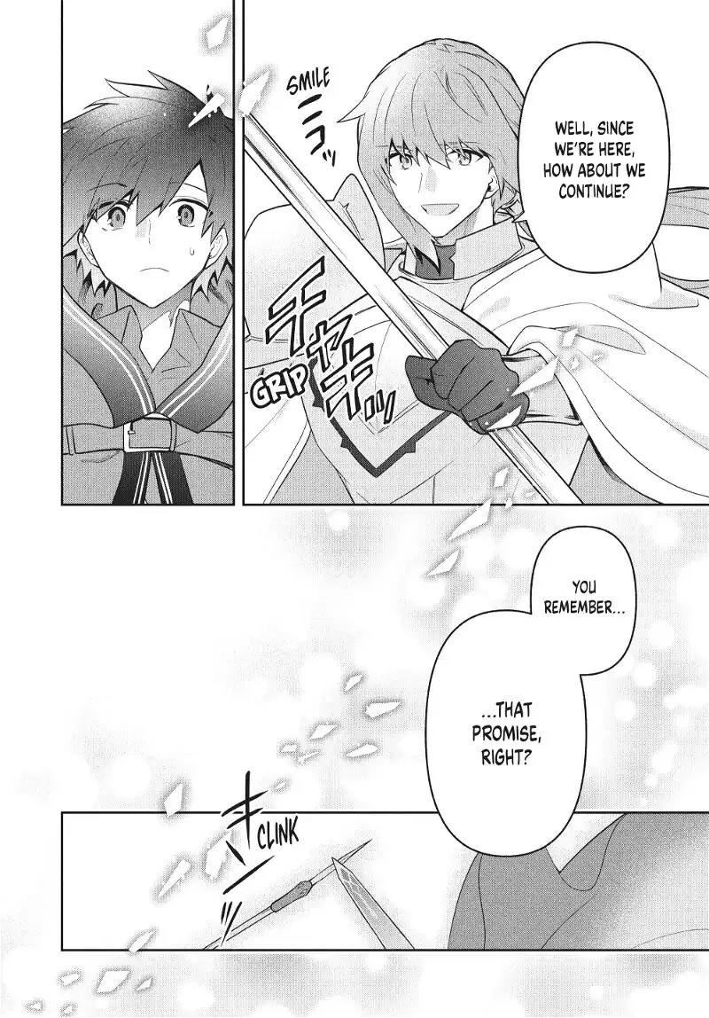 Roku-hime wa Kami Goei ni Koi wo Suru: Saikyou no Shugo Kishi, Tenseishite Mahou Gakuen ni Iku Chapter 87 page 4
