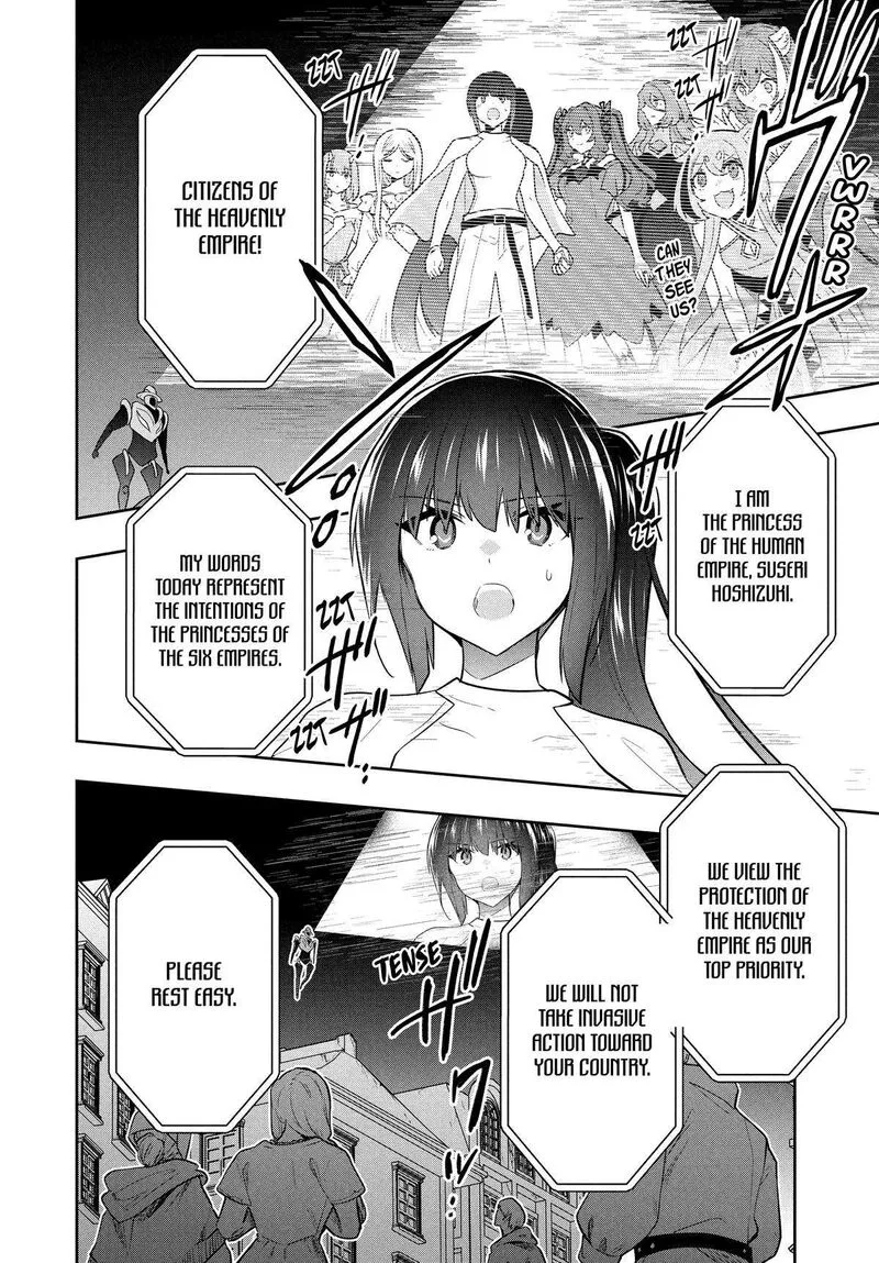 Roku-hime wa Kami Goei ni Koi wo Suru: Saikyou no Shugo Kishi, Tenseishite Mahou Gakuen ni Iku Chapter 89 page 13