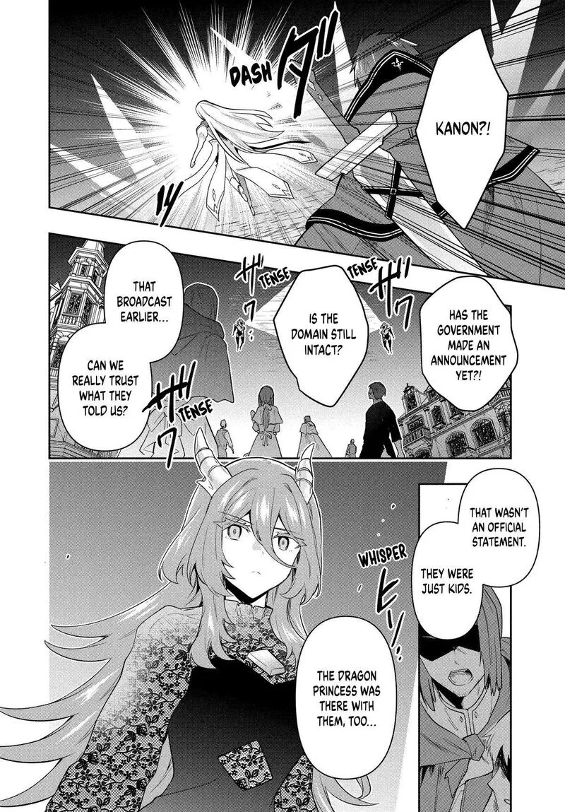 Roku-hime wa Kami Goei ni Koi wo Suru: Saikyou no Shugo Kishi, Tenseishite Mahou Gakuen ni Iku Chapter 89 page 19